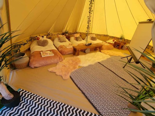 Bell Tent Hire Sleepovers - Intent Events Company